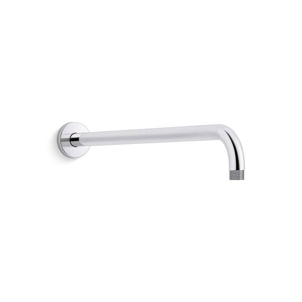 KOHLER Statement 19 in. Wall-Mount Single-Function Rainhead Arm And Flange