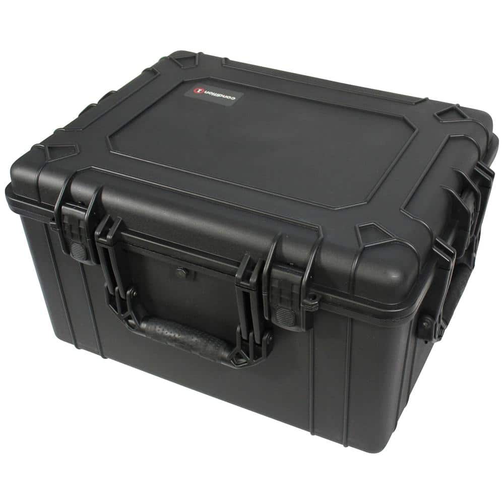 CONDITION 1 Large #024 Airtight/Watertight Case with DIY Customizable Foam  H024BKF8541C1HD - The Home Depot