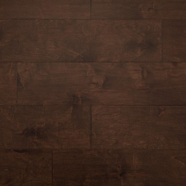 ASPEN FLOORING American Birch Lyon 3/8 in. T x 6.5 in. W x Varying Length Engineered Hardwood Flooring (43.58 sq. ft./case)