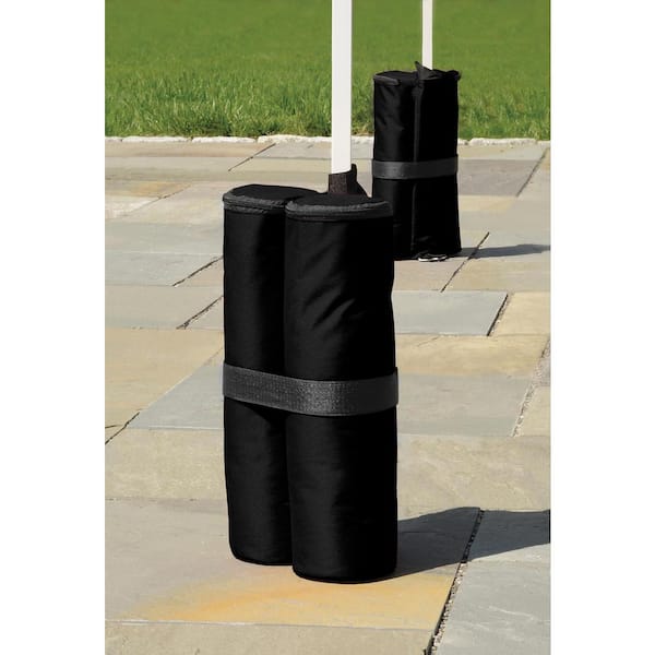 Canopy Anchor Bag (4-Pack) with Durable Fabric, Dual Cylinder Design, and Industrial-Grade Zipper