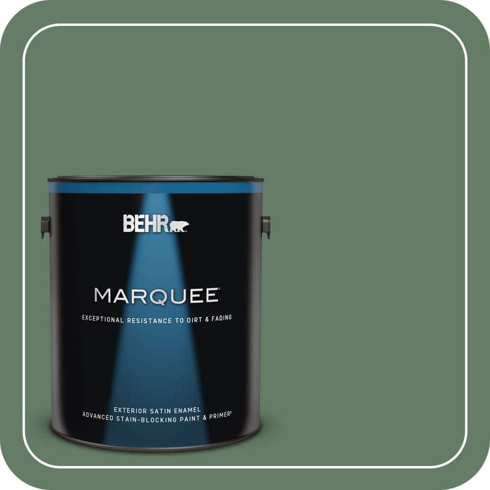 1 gal. #S410-6 Greener Pastures Satin Enamel Exterior Paint & Primer price history on PriceWatchPro