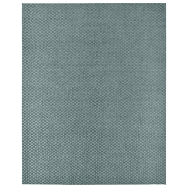Garland Rug Medallion Sea Foam 8 ft. x 10 ft. Geometric Area Rug
