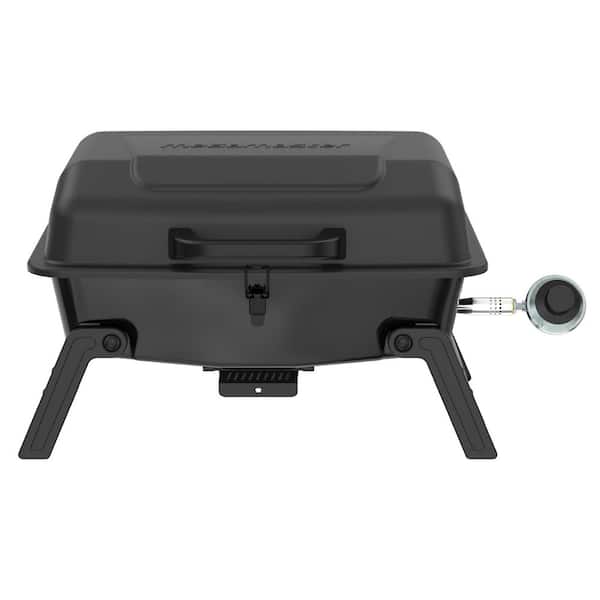 Portable 1 Burner Propane Gas Tabletop Grill in Black
