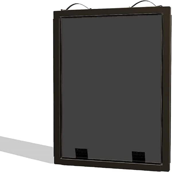60 in. x 60 in. Bronze Window Screen Frame Kit