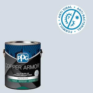 1 gal. PPG1042-3 Ocean Dream Semi-Gloss Antiviral and Antibacterial Interior Paint with Primer