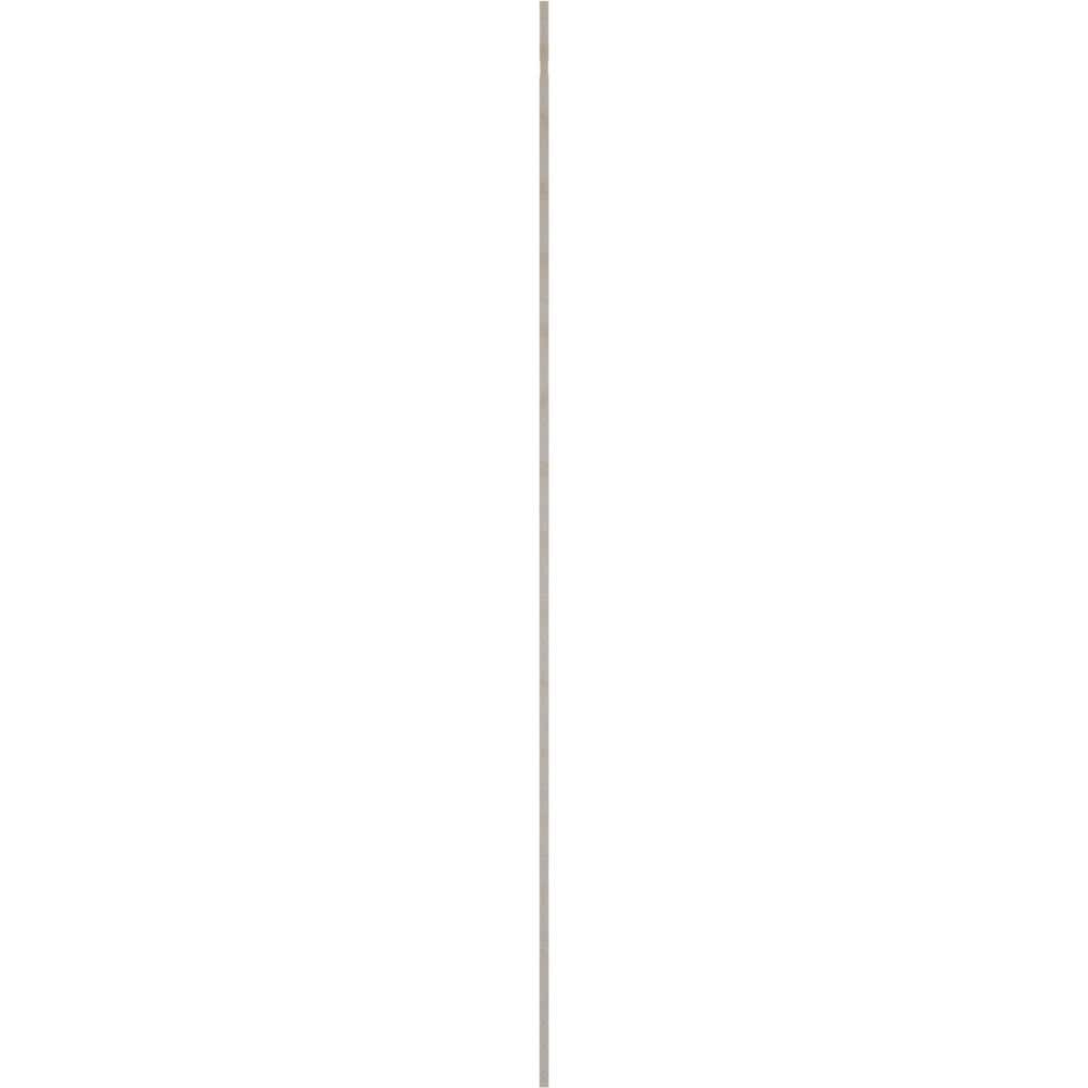 94" Unfinished PVC Decorative Slat Wall Panel Kit