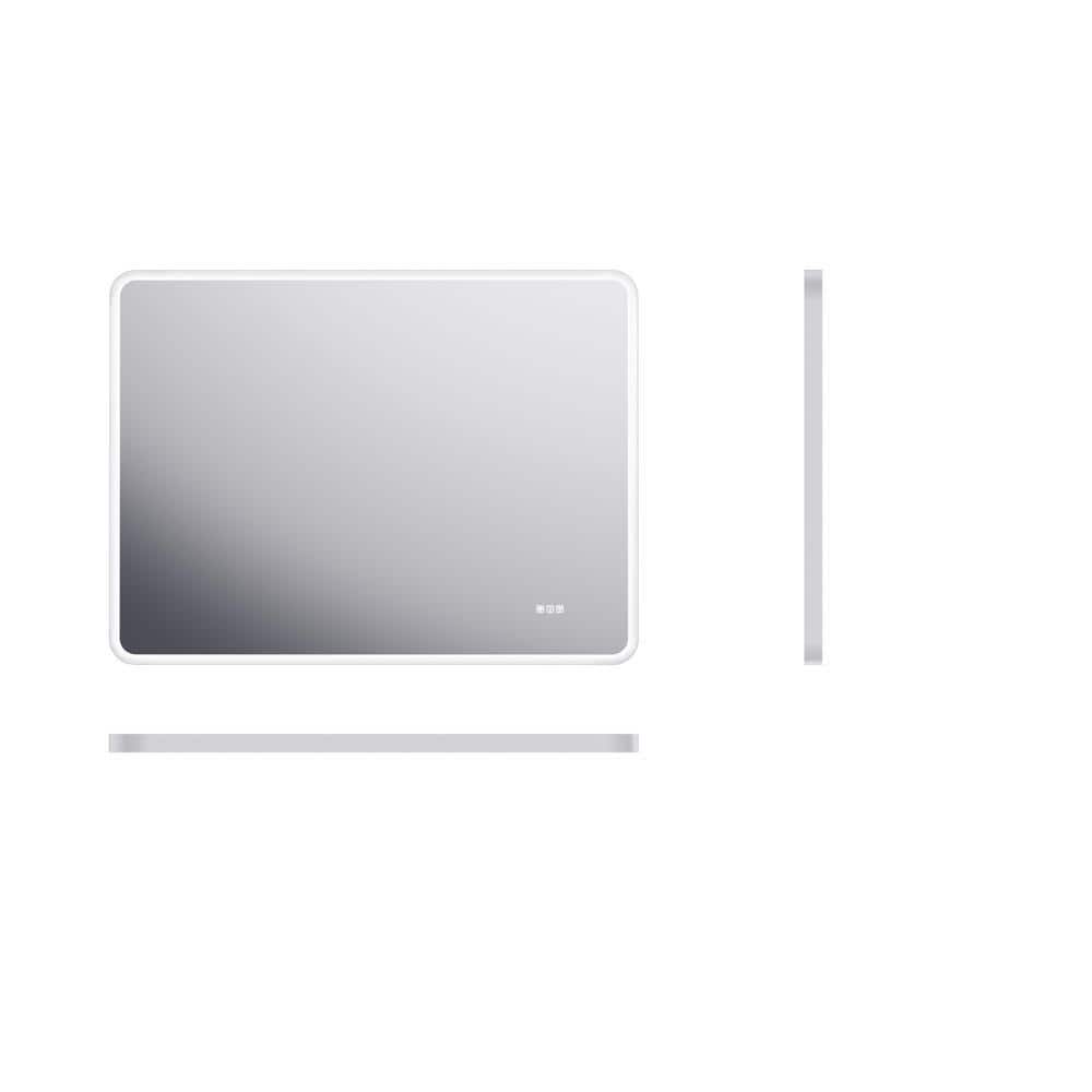 48 x 36 Rectangular Framed Dimmable Anti-Fog LED Wall Bathroom Vanity Mirror Lighted Mirror