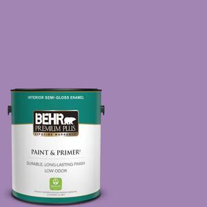 Glidden Essentials 1 gal. PPG1175-3 Lavender Haze Flat Interior Paint  PPG1175-3E-01F - The Home Depot