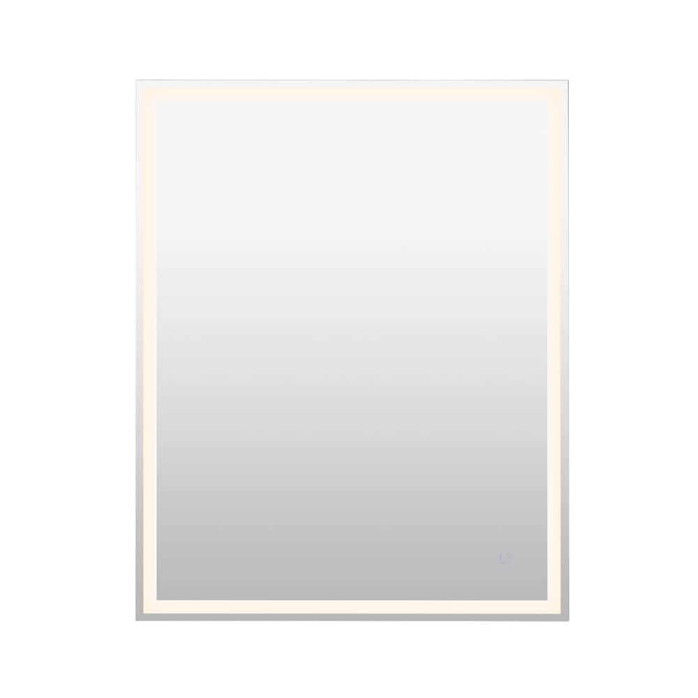 Pax Rectangular Frameless LED Bathroom Vanity Mirror