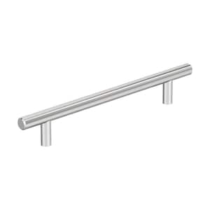 Bar Pulls 6-5/16 in. (160mm) Modern Polished Chrome Bar Cabinet Pull