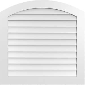 Ekena Millwork 22 In. X 38 In. Arch Top Surface Mount PVC Gable Vent ...