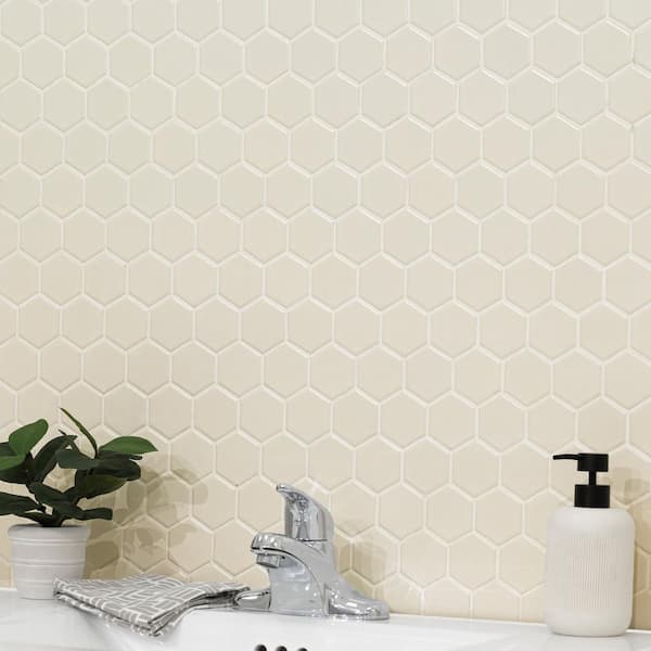 Domino White Porcelain Tile - MSI Surfaces