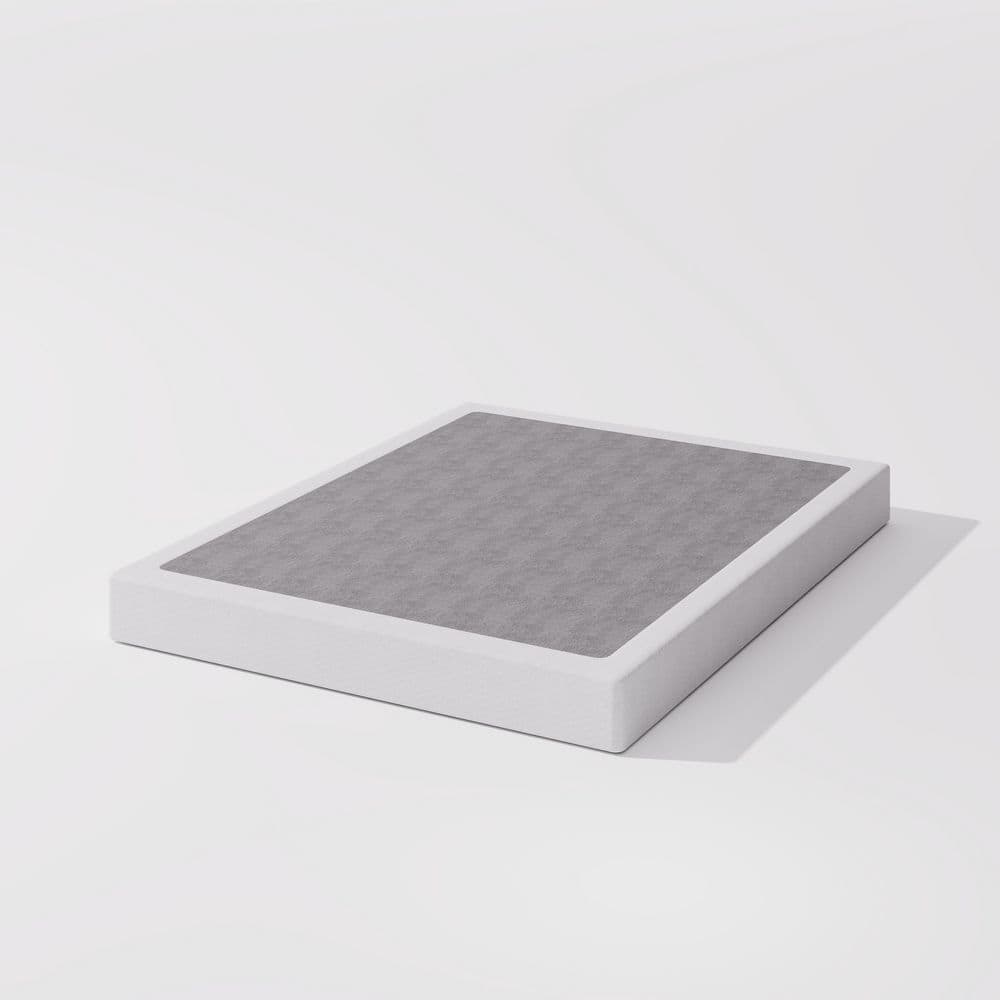 4 in. Queen Size Box Springs with Heavy Duty Metal Frame Mattress Foundation with Easy Clean Cover, Easy Assembly price history on PriceWatchPro