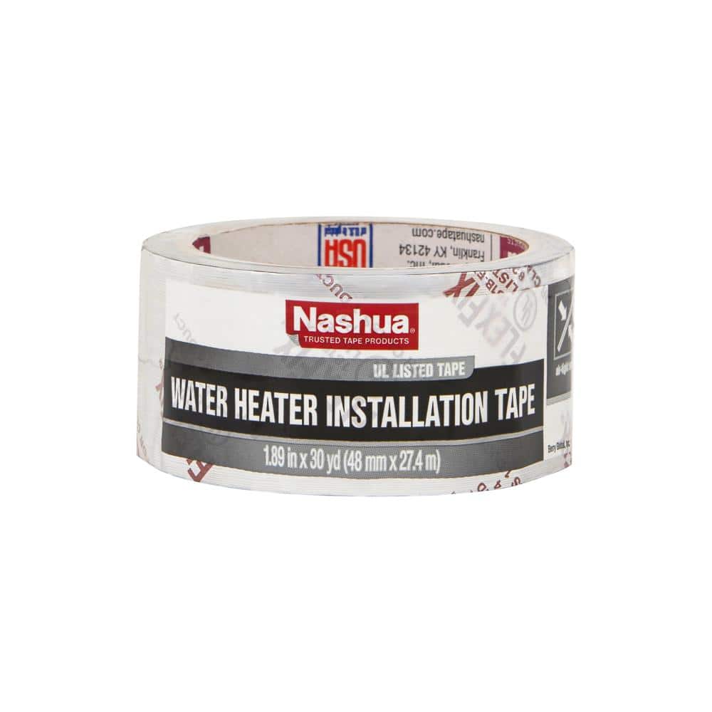 Aluminum Heat Insulation Tin Foil Duct Tape for Water Heater Exhaust Pipe 