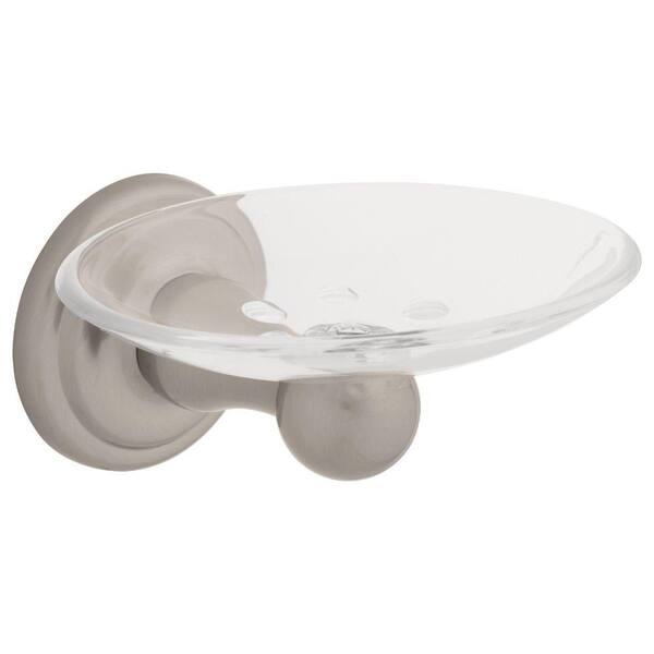 Franklin Brass Jamestown Wall-Mounted Soap Dish in Brushed Nickel