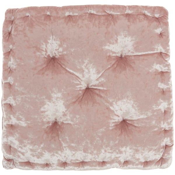 Mina Victory Lifestyles Rose 18 in. x 18 in. Floor Cushion