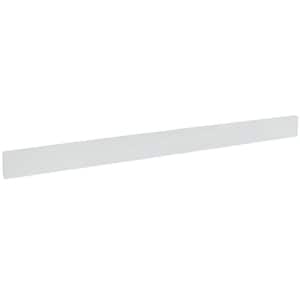 60.2 in. Quartz Backsplash in White for Bathroom Vanity 60.2 in. x 3.5 in. x 0.9 in. (2 cm) (800631-61 ONLY)