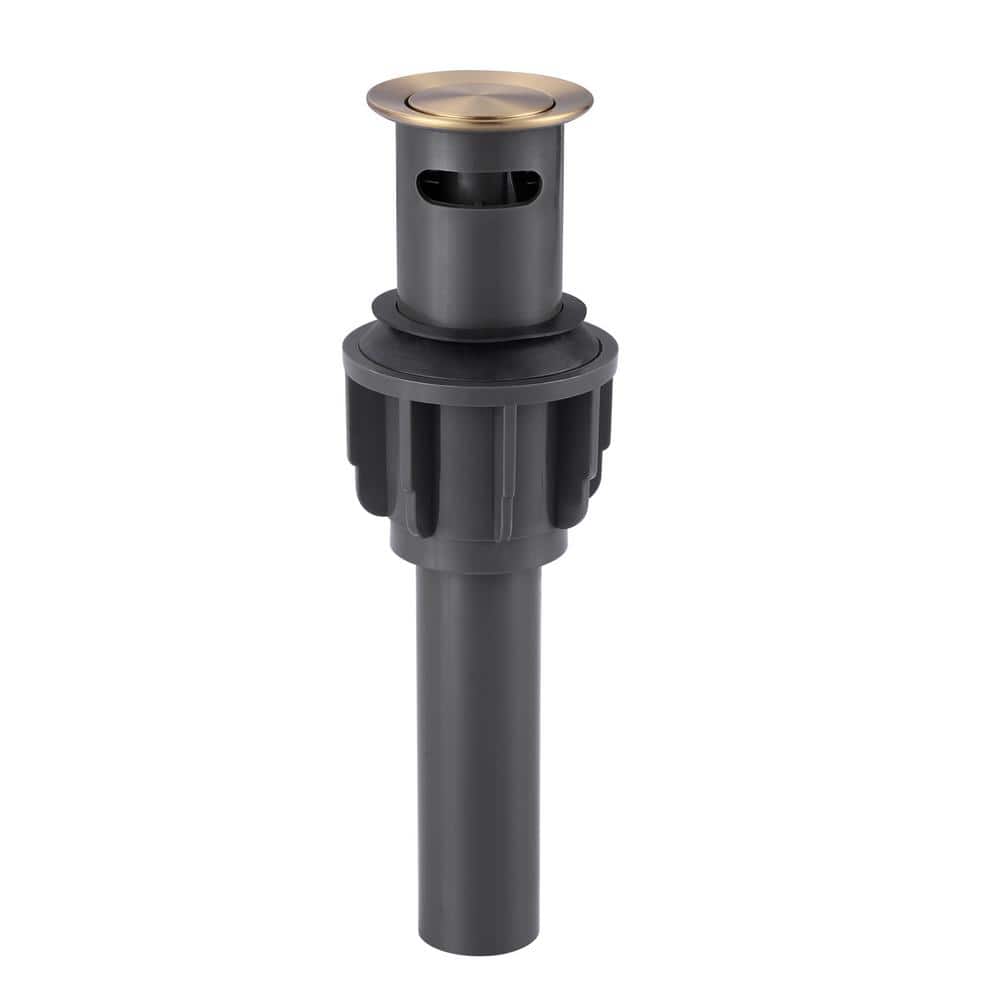Economical Easy Clean Pop Up Drain With Overflow in Brushed Gold price history on PriceWatchPro