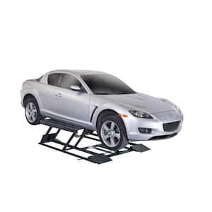 LR-60P Portable Low-Rise Scissor Car Lift 6000 lbs. Capacity - 26 in. Maximum Rise with 220V Power Unit Included
