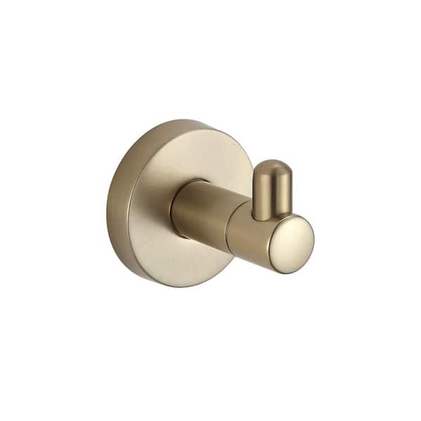 Azure J-Hook Robe/Towel Hook 2 in. Satin Brass