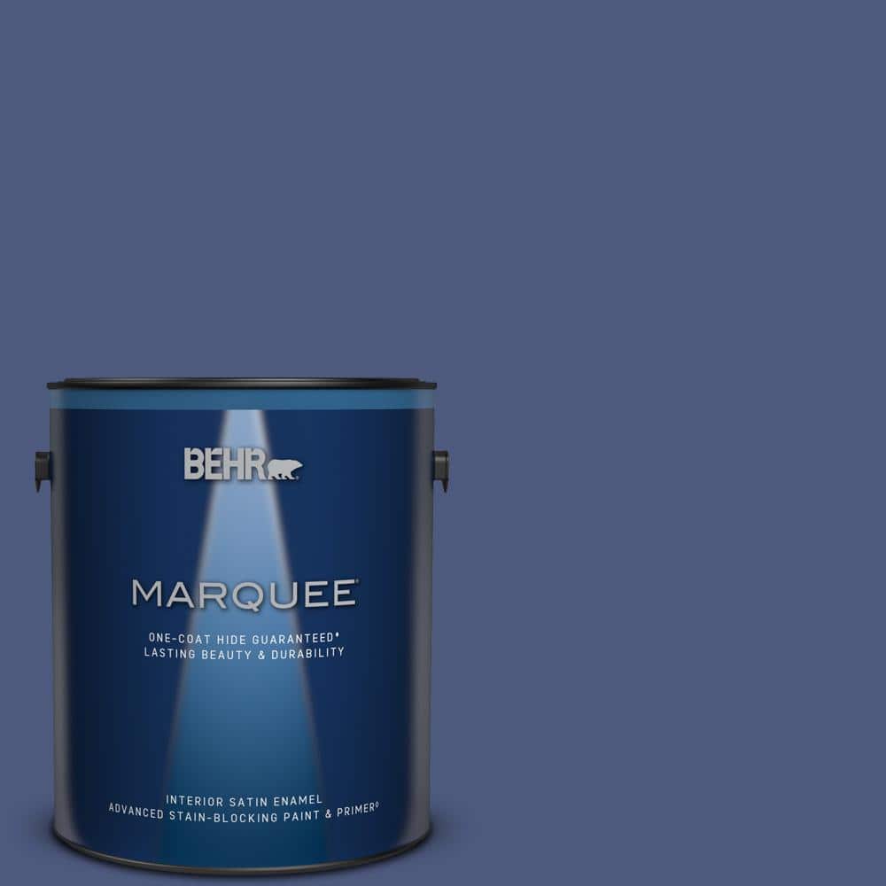 Reviews for BEHR MARQUEE 1 gal. BIC37 Dark Iris Satin Enamel Interior