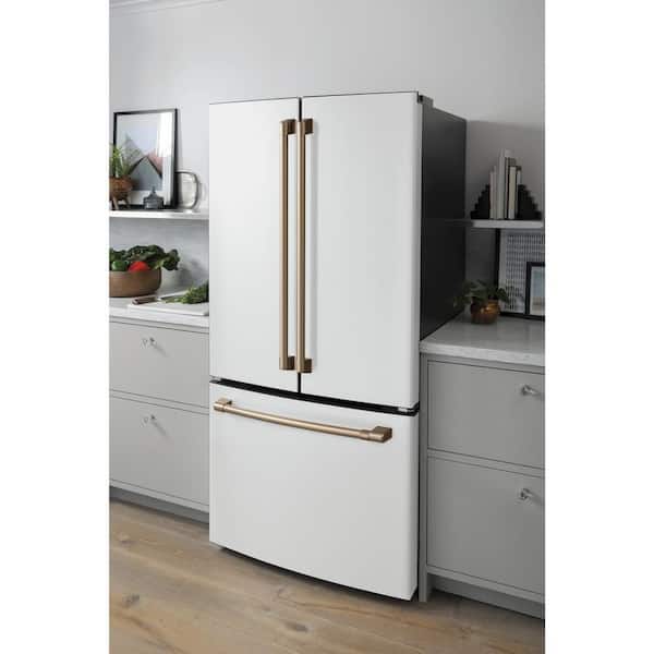 Painting a White Refrigerator with Liquid Stainless Steel