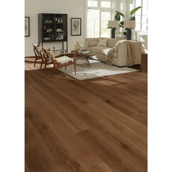 Take Home Sample - Pueblo White Oak Water Resistant Engineered Hardwood Flooring