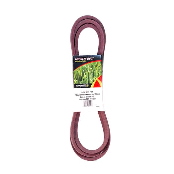 Deck Drive Belt for 42 in. Cut Poulan, Husqvarna, Craftsman Replaces OEM #'s 197253,532197253