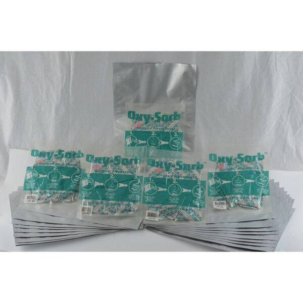 Dry-Packs Mylar Bags 8 by 8-Inch 1 Quart Long Term Food Storage Bags 100 Pack 