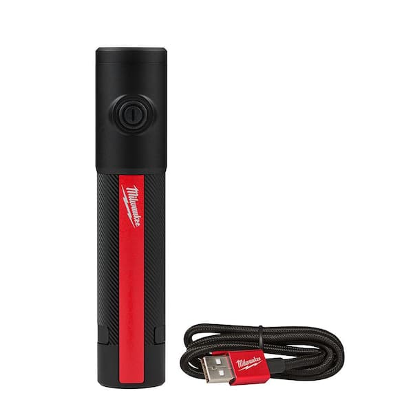 Milwaukee 500 Lumens EDC Everyday Carry Internal Rechargeable Flashlight with Magnet