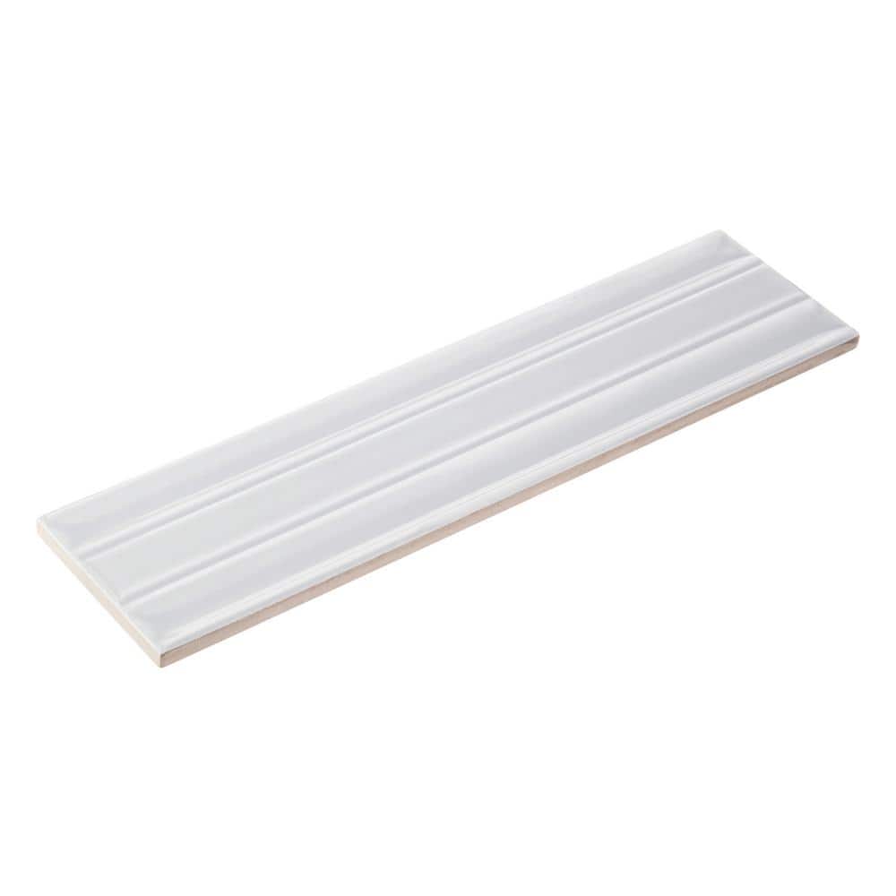 Galor-Liniar 12 x 3 Straight Edge Mott Ceramic Subway Tile 4.54 sqft.1
