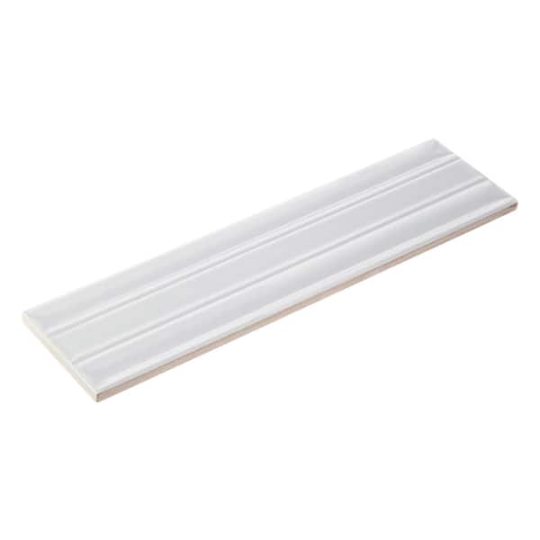 ANDOVA Galor-Liniar 12" x 3" Straight Edge Mott Ceramic Subway Tile 4.54 sq\ft.19 per case