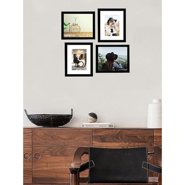 8 in. x 10 in. Black Picture Frame (Set of 12)