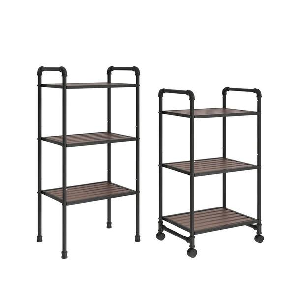 Tileon Antique brown 6-Tier Rolling Cart Gap Kitchen Slim Slide Out Storage  Tower Rack with Wheels, Kitchen, Bathroom Laundry WYHDRA226 - The Home Depot