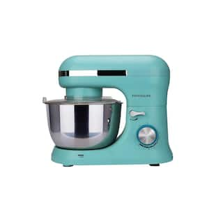 Retro 4.5-Liter 8-Speed Stand Mixer in Blue