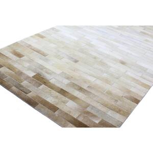Santa Fe Camel 8 ft. x 10 ft. Geometric Contemporary Area Rug