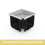 Storm Master Deep Series Channel Drain Corner with Class B Steel Grate