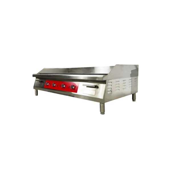 NSF Commercial 48in Electric Griddle in Stainless Steel