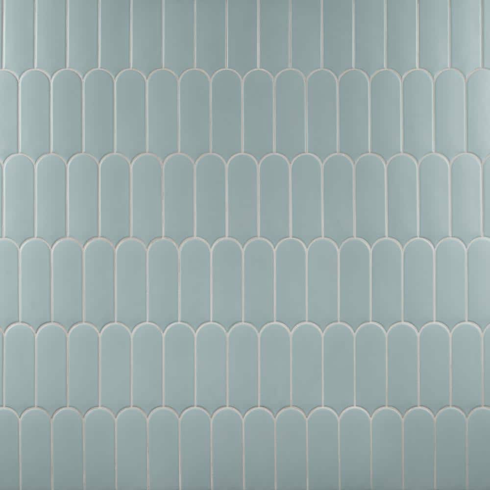 Aerial Green 2.83 in. x 7.67 in. Matte Ceramic Wall Tile (5.15 sq. ft./Case) price history on PriceWatchPro