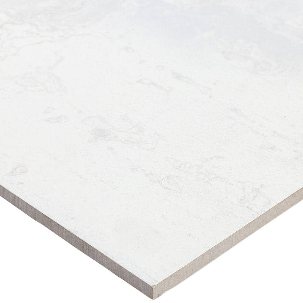 Angela Harris Metallic Light Silver Matte Porcelain Tile 12x24