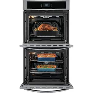 27 in. Double Electric Built-In Wall Oven with Convection in Stainless Steel