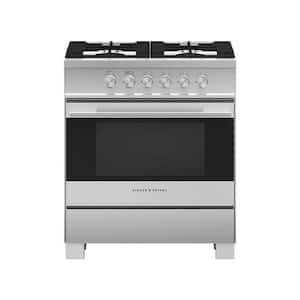 3.6 cu. ft. Gas Range Oven in Stainless Steel