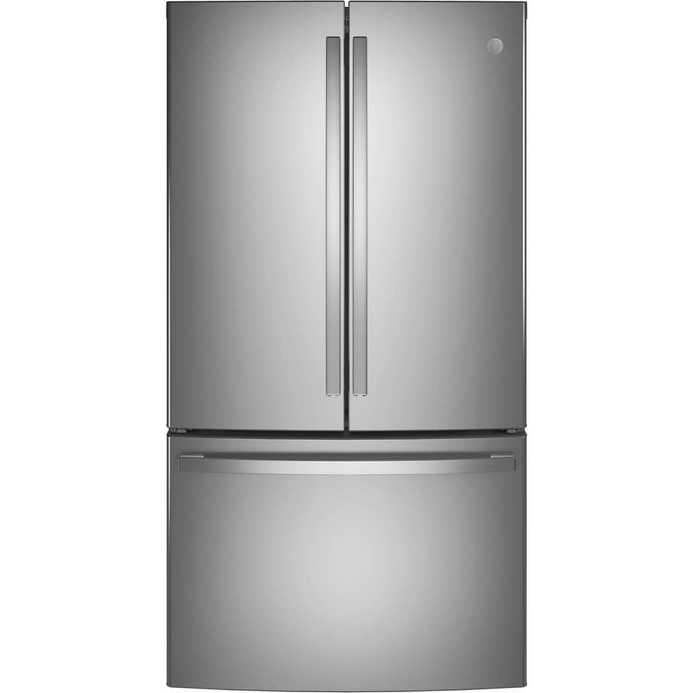 36" Stainless Steel French Door Refrigerator with Ice Maker