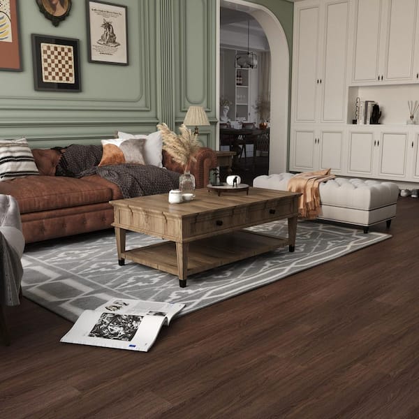 Jeedeson 12 MIL 6 in. W x 36 in. Peel and Stick Vinyl Floor Tile