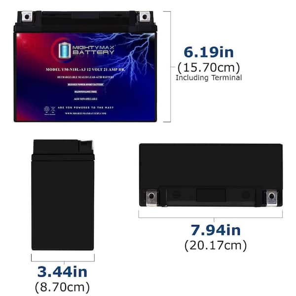 MIGHTY MAX BATTERY Y50-N18L-A3 Replacement Battery for Zipp Y50