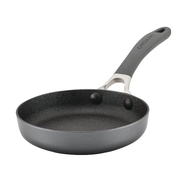 6.25 in. A1 Series with Scratch Defense Aluminum Nonstick Induction Mini Frying Pan Graphite