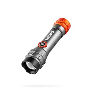nebo 400-lumen mechanic inspection flashlight NEBO 400-Lumens Tactical 12-Volt Charging Device and Flashlight with Glass  Breaker NEB-POC-1006