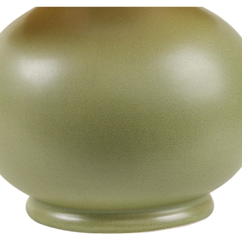 Stella Diminuta Olive/Wheat Cottage 13.8 in. Indoor Accent Table Lamp