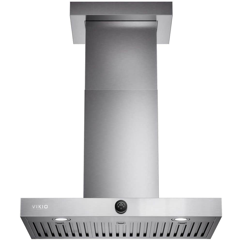 30 in. 600 CFM Convertible Ducted to Ductless Wall Mount Range Hood in Stainless Steel, 3-Ways Venting, 2-Baffle Filters price history on PriceWatchPro