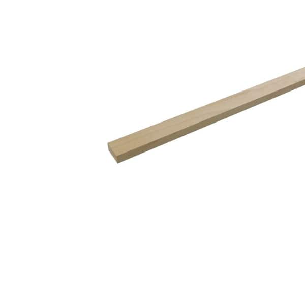 Maple Board (Common: 1 in. x 2 in. x R/L; Actual: 0.75 in. x 1.5 in. x R/L)